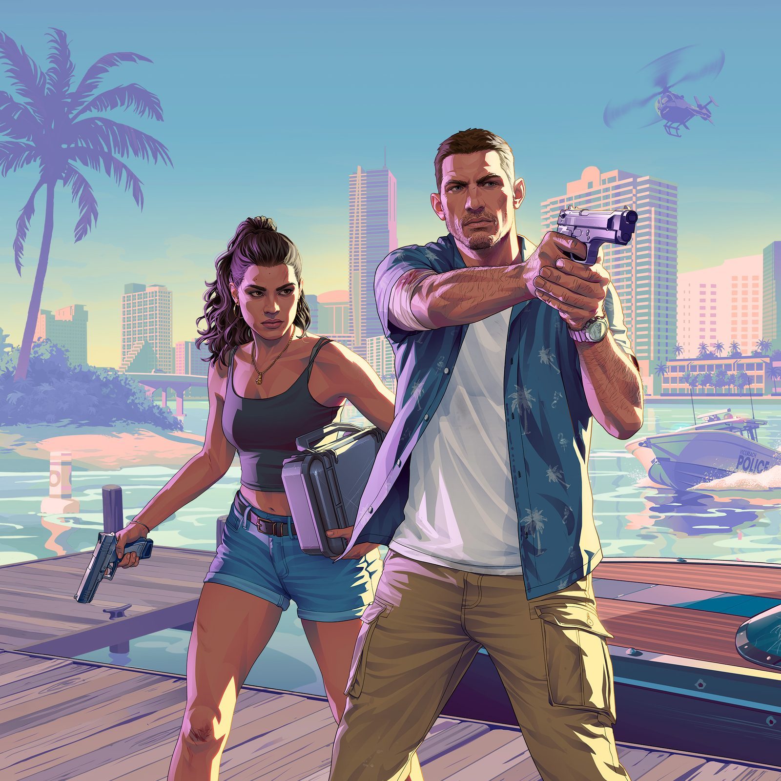 Jason and Lucia in GTA 6