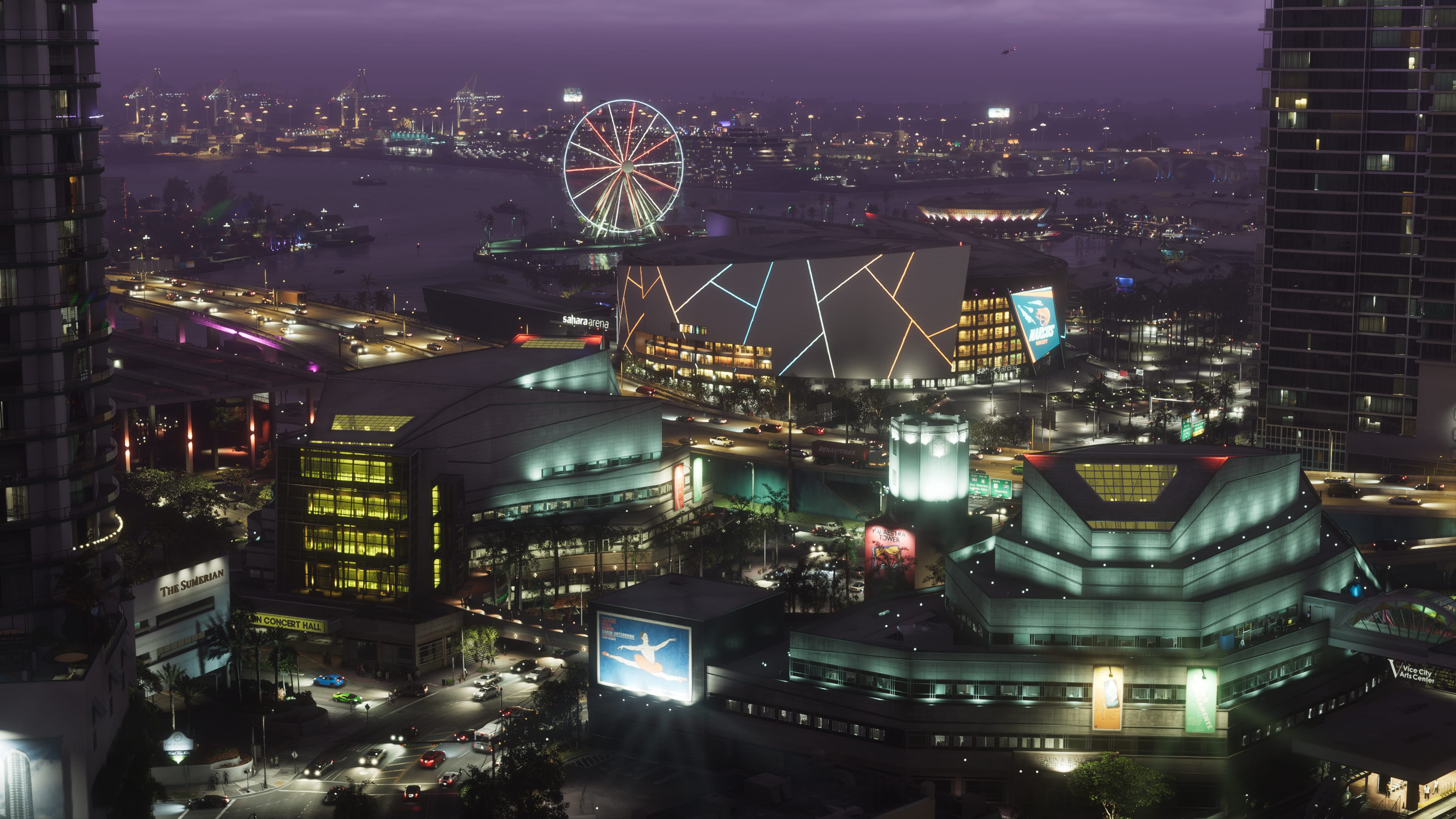Vice City nightlife in GTA 6 GTA 6 Vice City nightlife screenshot