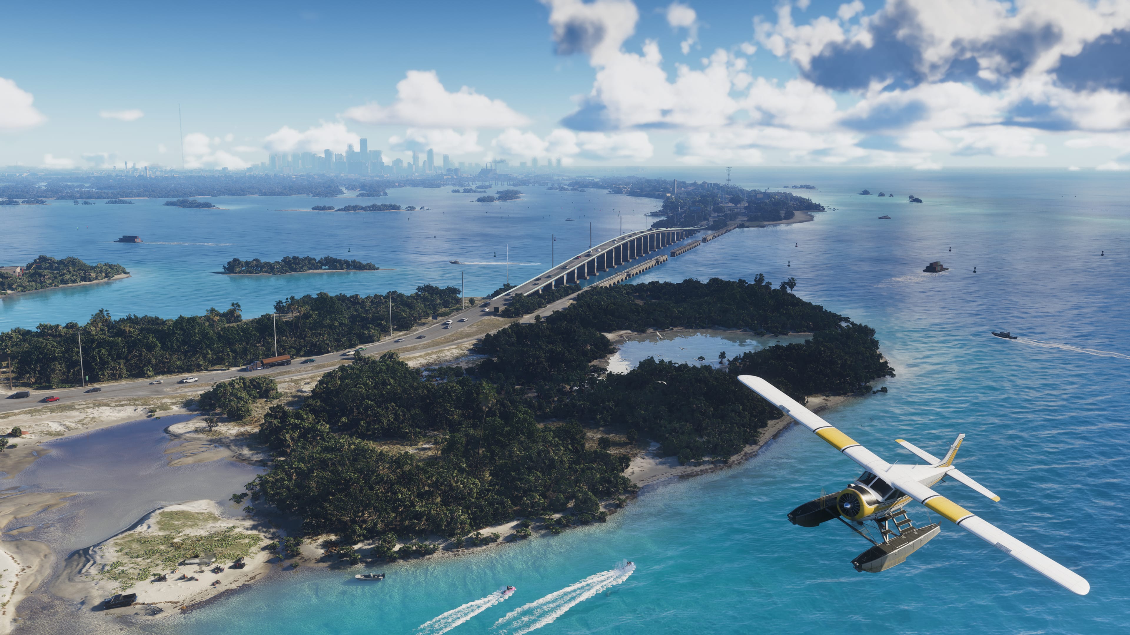 GTA 6 Leonida Keys - official Rockstar Games screenshot showing the vast map