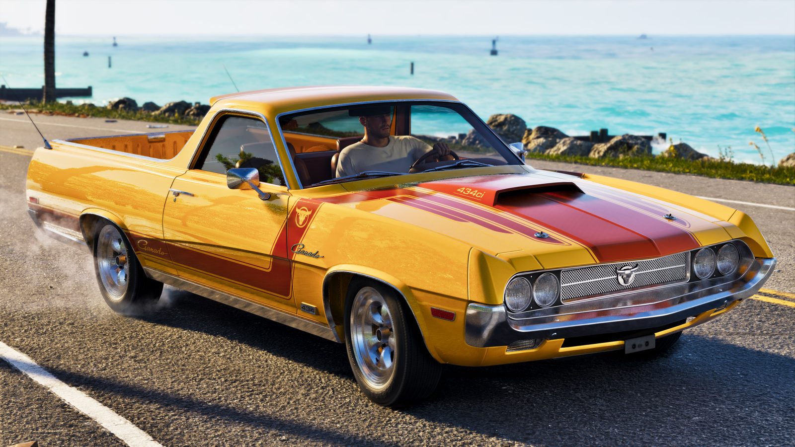 GTA 6 screenshot: Vapid ganado retro build